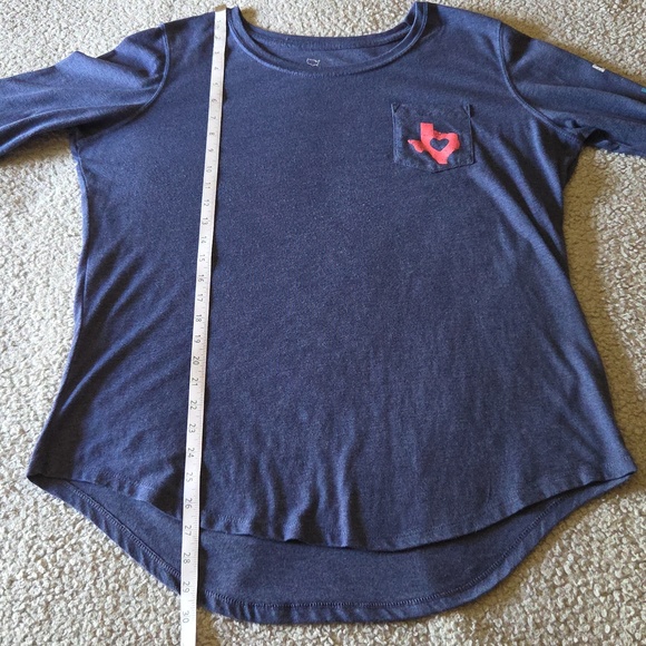 Texas Graphic Bundle of 2 Long Sleeve Curved Hem Pocket T-shirts - Picture 7 of 16